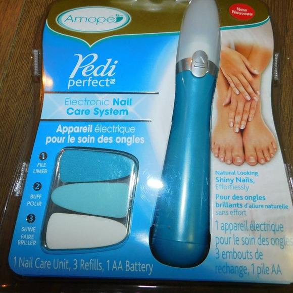 Amope Pedi Perfect Battery Operated Electronic Nail File, 1 Ct - Picture 4 of 8